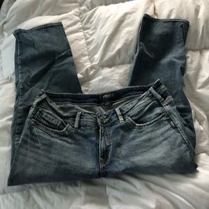 Brand new silvers Capri